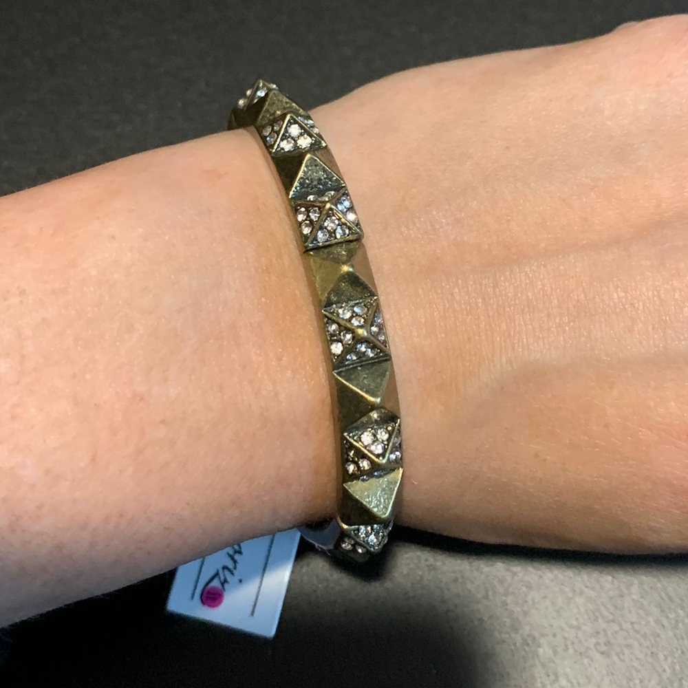 Bronze Spike Stretch Bracelet